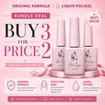 ORIGINAL STRUCTURE BASE & LIQUID POLIGEL BUY 3 FOR €34