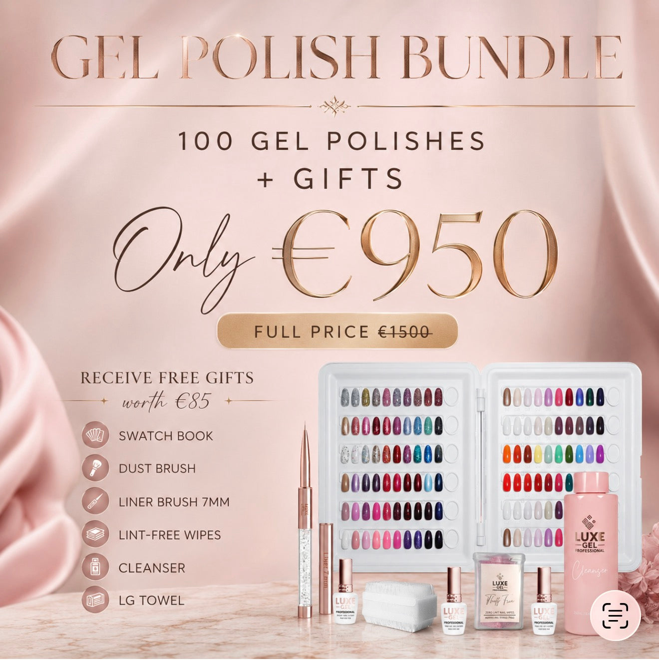 100 GEL POLISH BUNDLE