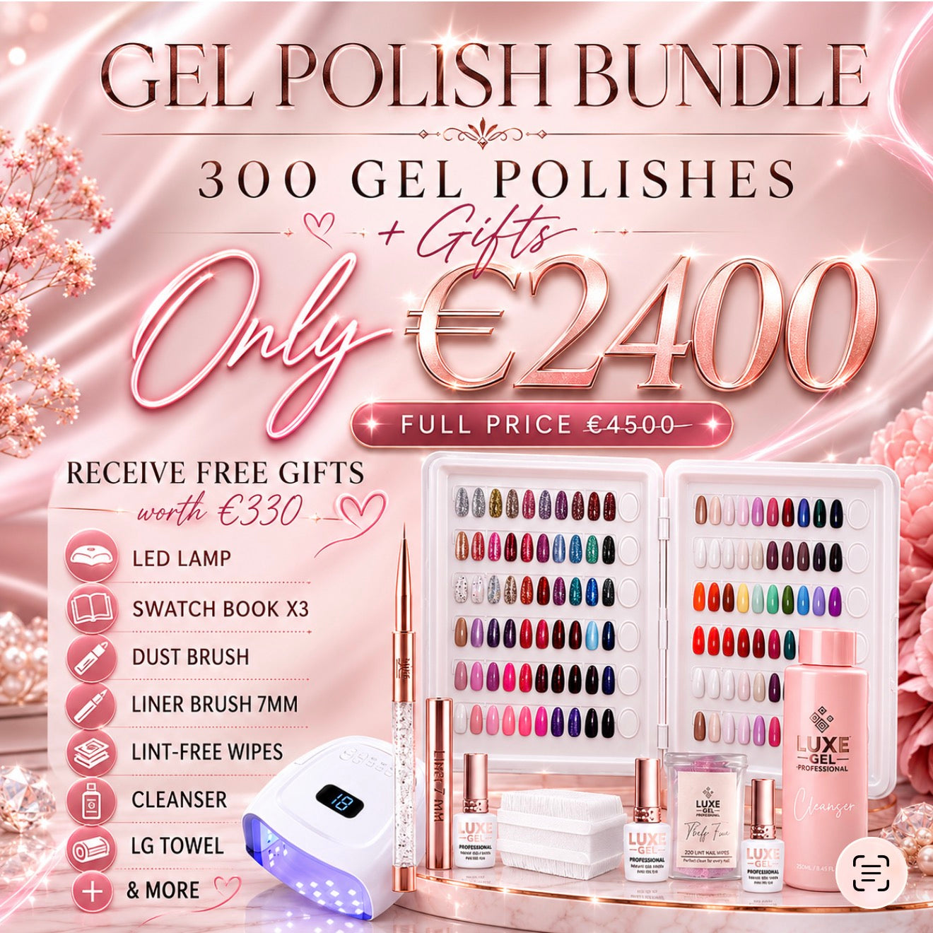 300 GEL POLISH BUNDLE