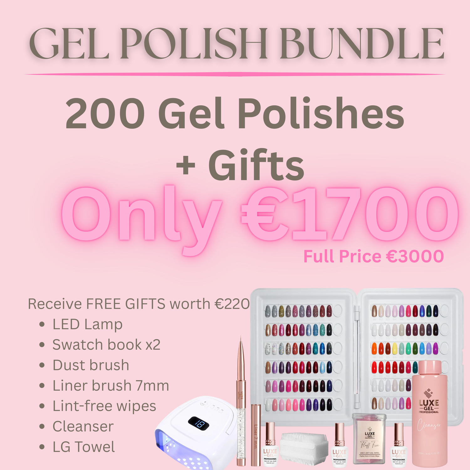 200 GEL POLISH BUNDLE