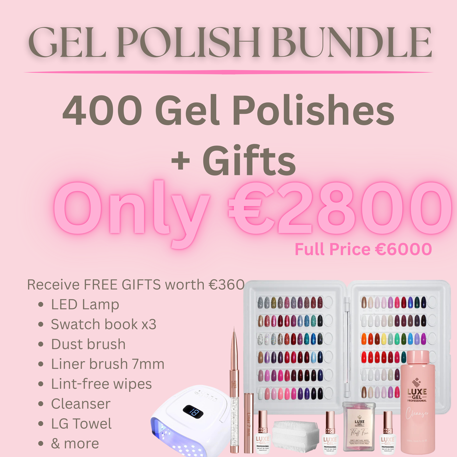 400 GEL POLISH BUNDLES