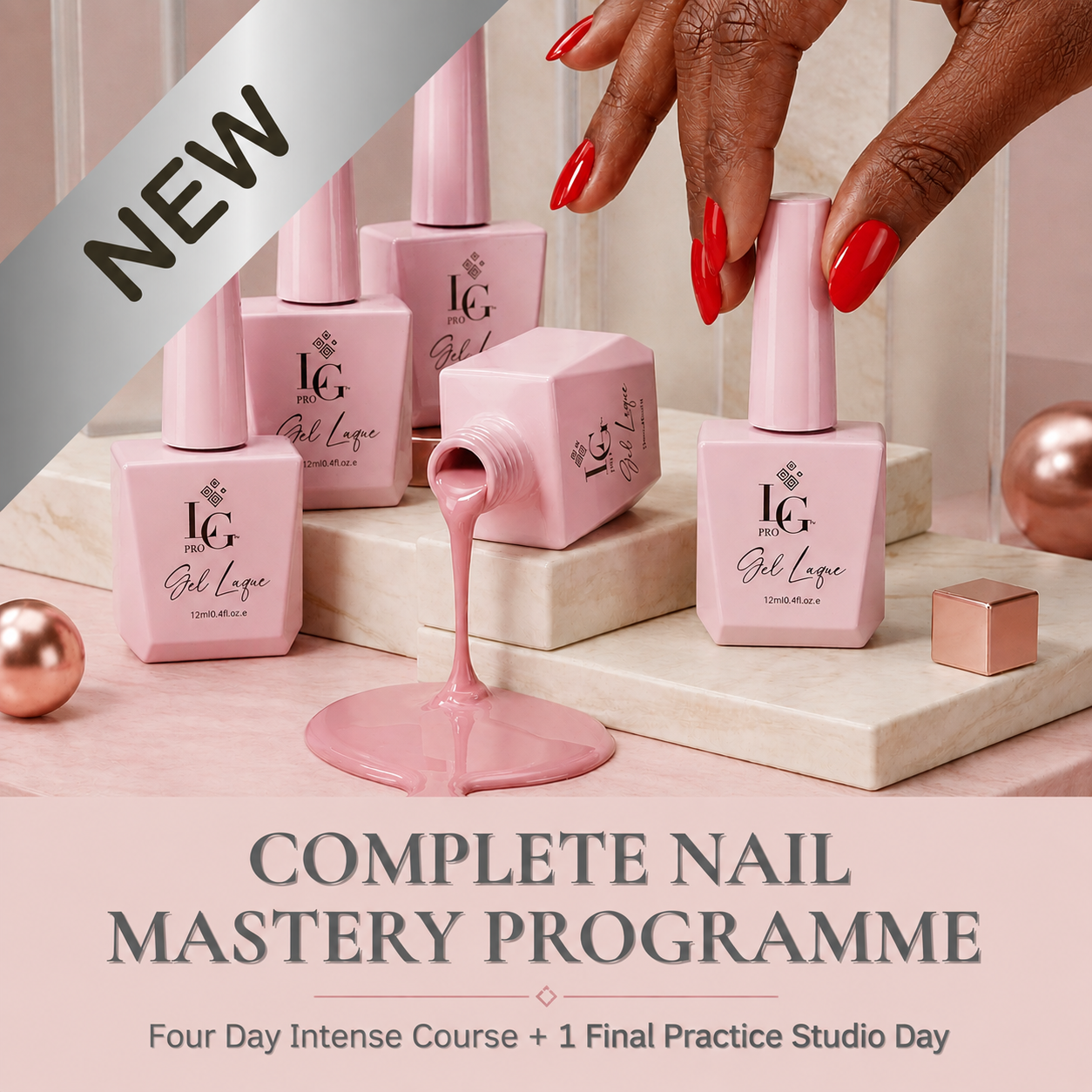 5-Day Nail Mastery + €369 Kit FREE