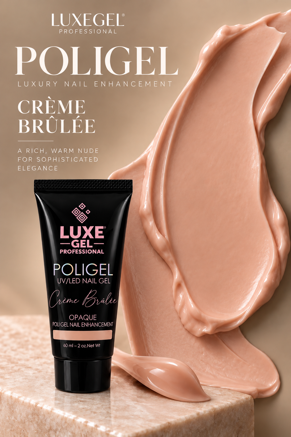 POLIGEL - CRÉME BRÚLEE - OPAQUE