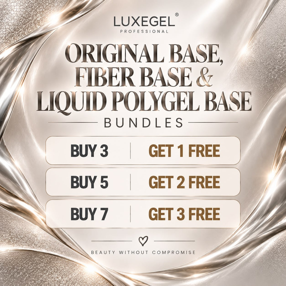 BUY 3 GET 1 FREE BUY 5 GET 2 FREE BUY 7 GET 3 FREE
