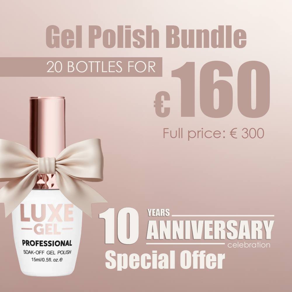 ANNIVERSARY 20 GEL POLISH BUNDLE - save €140