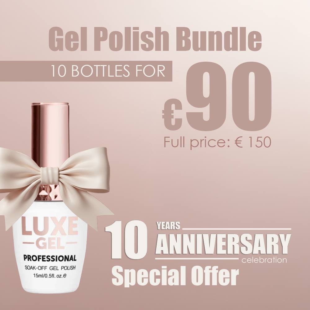 ANNIVERSARY 10 GEL POLISH BUNDLE - save €60