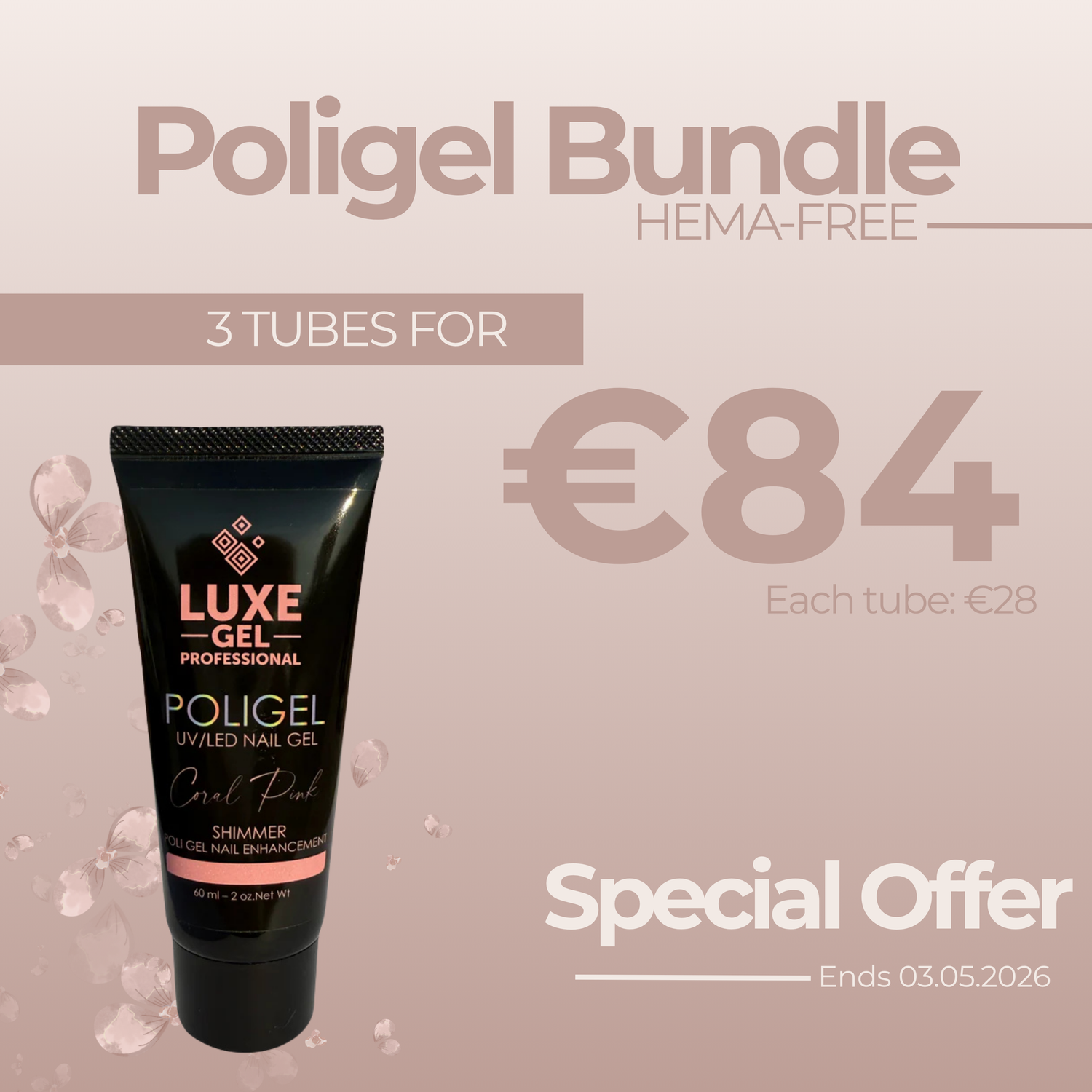 POLIGEL BUY 3 FOR €84